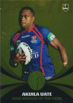 2011 Daily Telegraph NRL #194 Akuila Uate Front